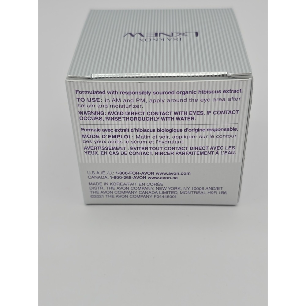 Avon Isa Knox Platinum Sculpting Eye Cream 25mL .84fl Oz - Picture 3 of 6